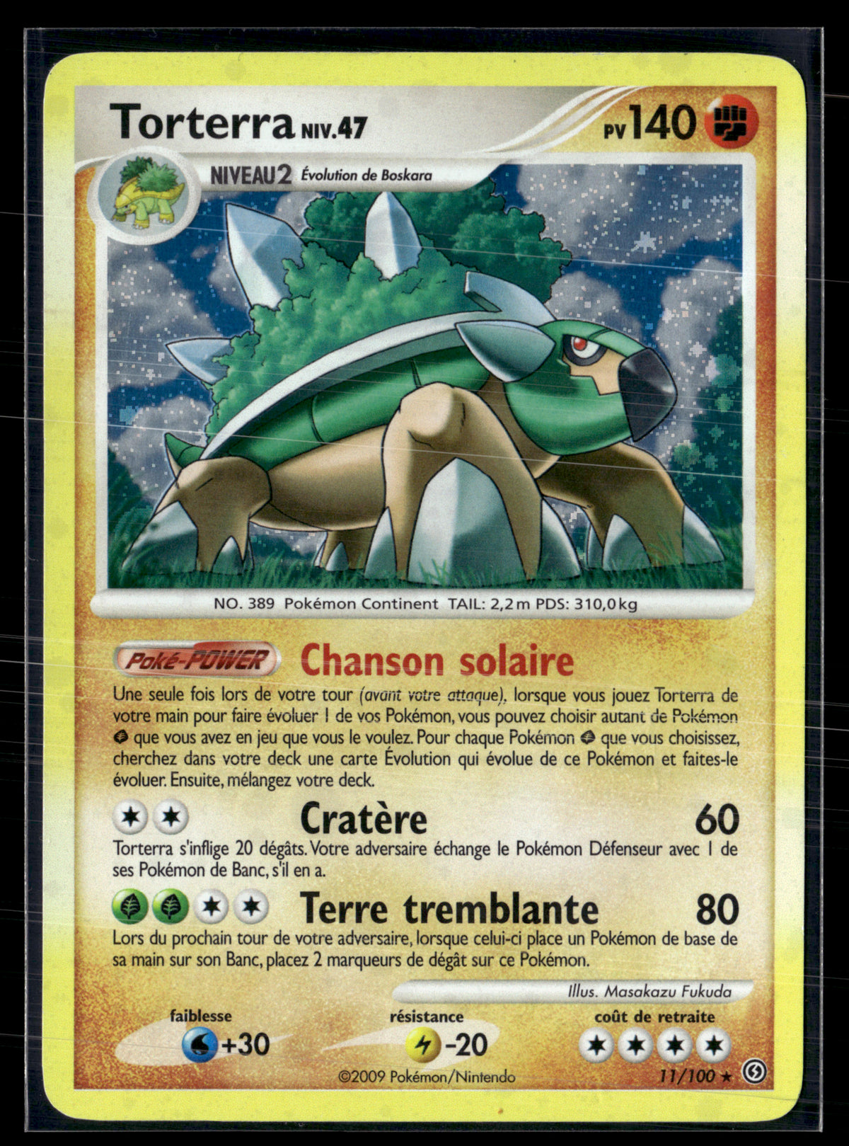 Torterra 11/100 – Tempete | EXC+
