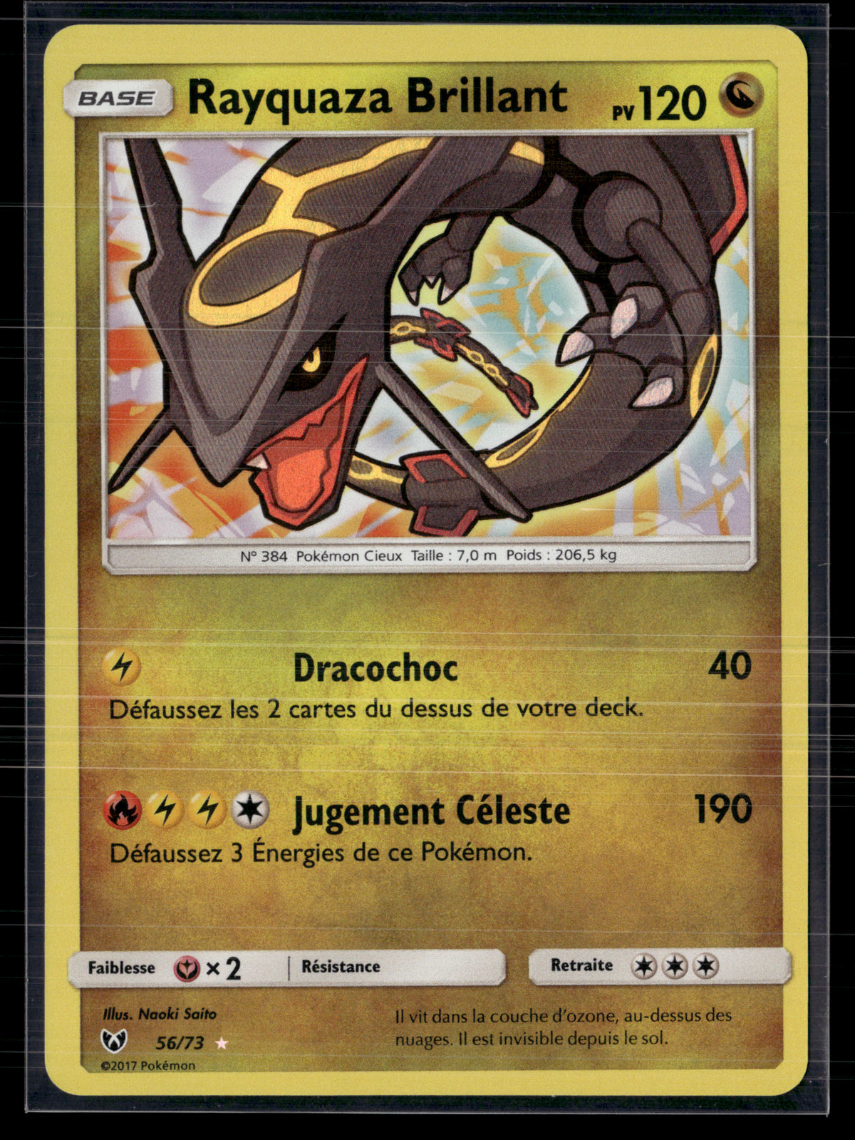 Rayquaza brillant 56/73 Légendes brillantes – NM