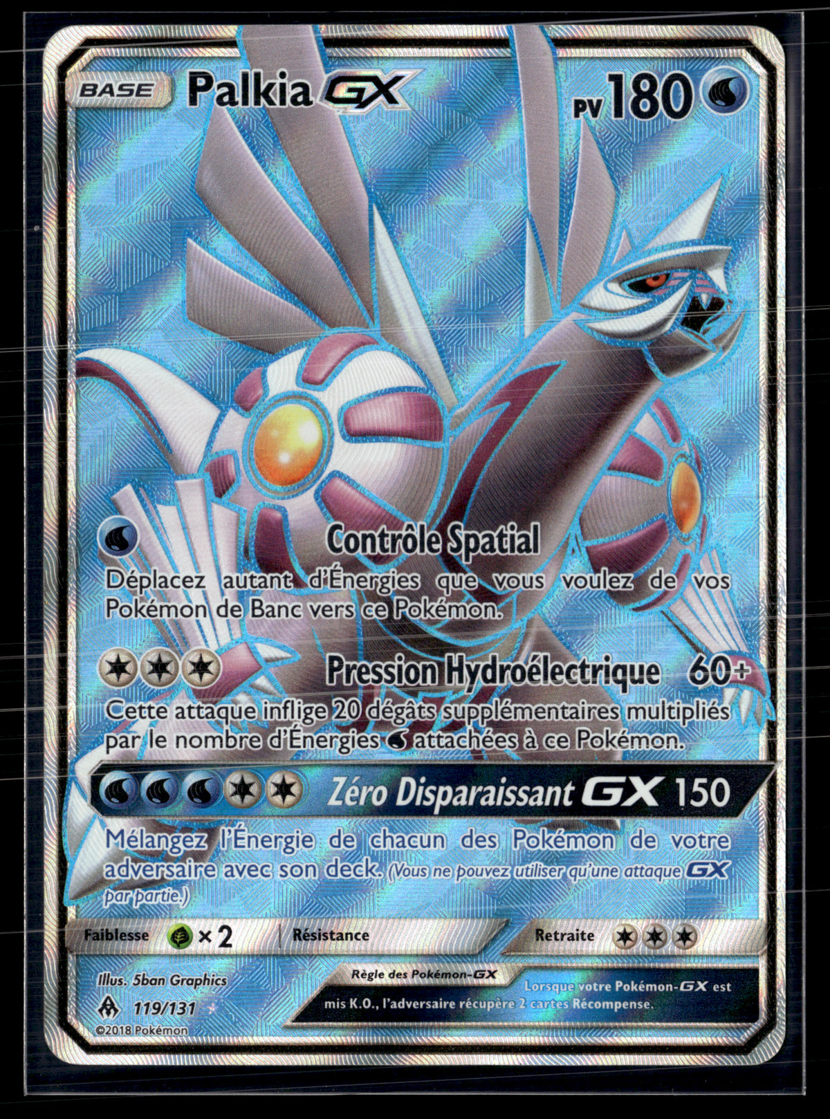 Palkia GX 119/131 Lumiere Interdite | NM