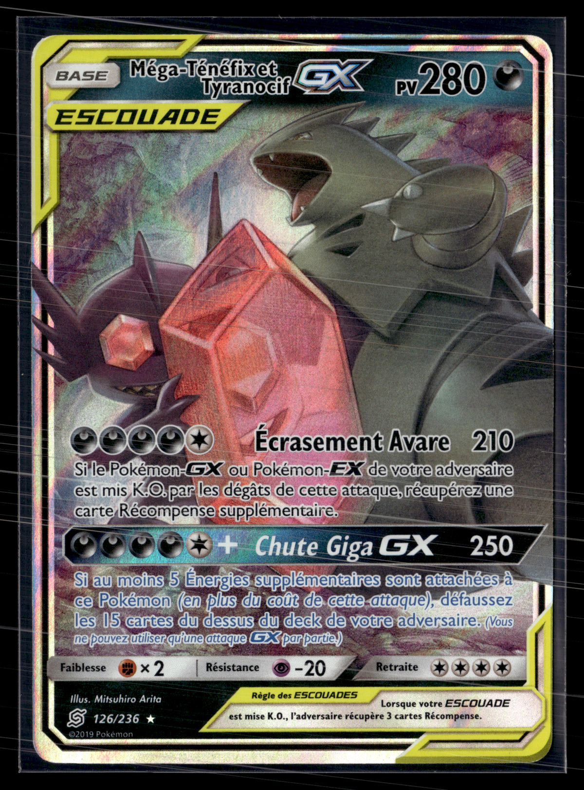 Mega Tenefix et Tyranocif GX 126/236 Harmonie des esprits | NM