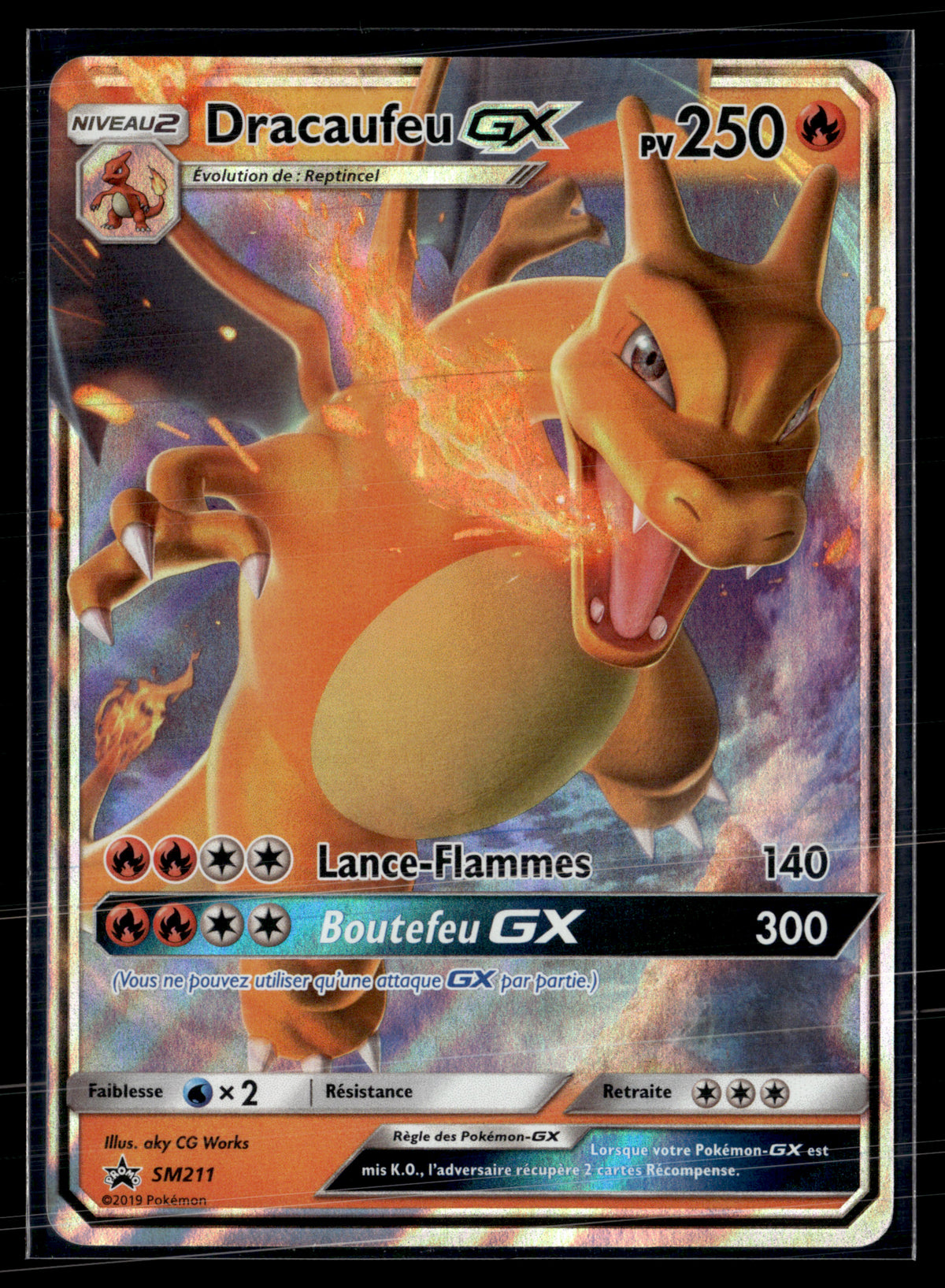 Dracaufeu GX sm211 | NM