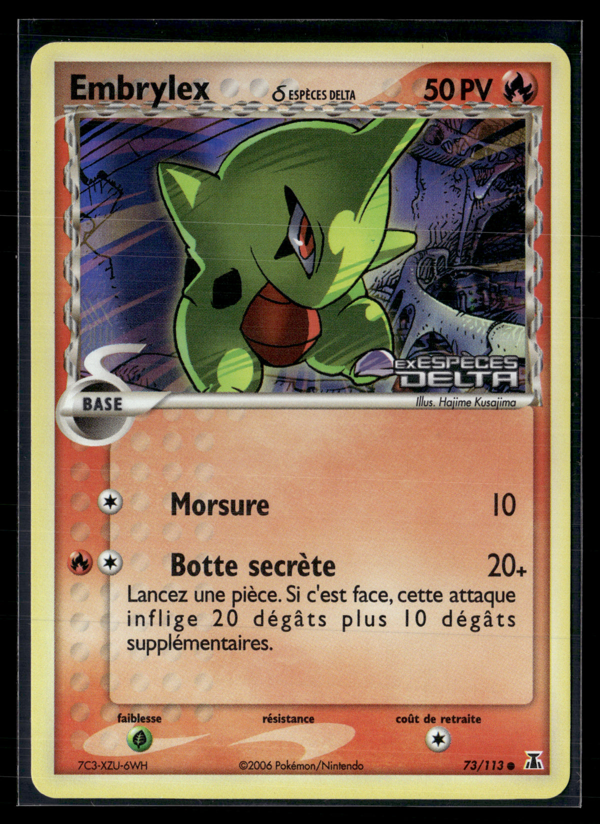 Embrylex 73/113 Especes Delta (reverse) | NM