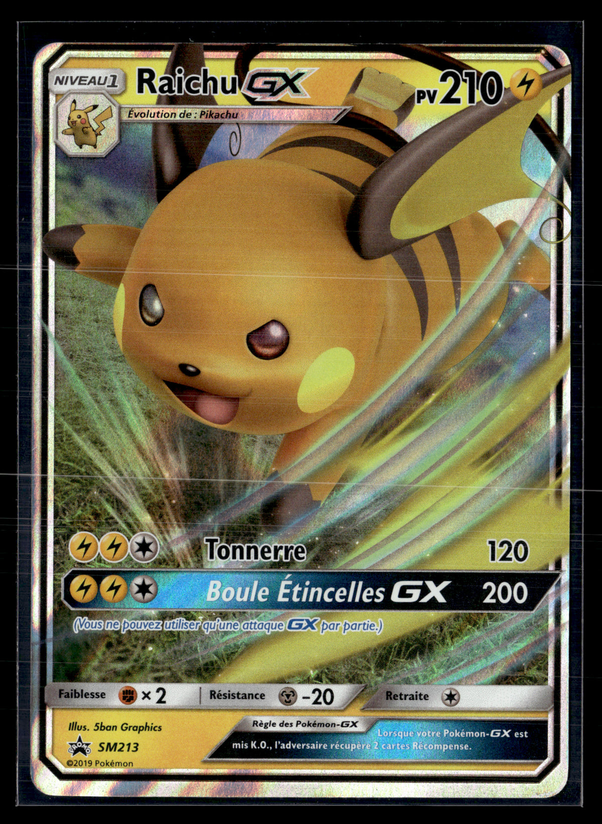 Raichu SM213 | NM #3