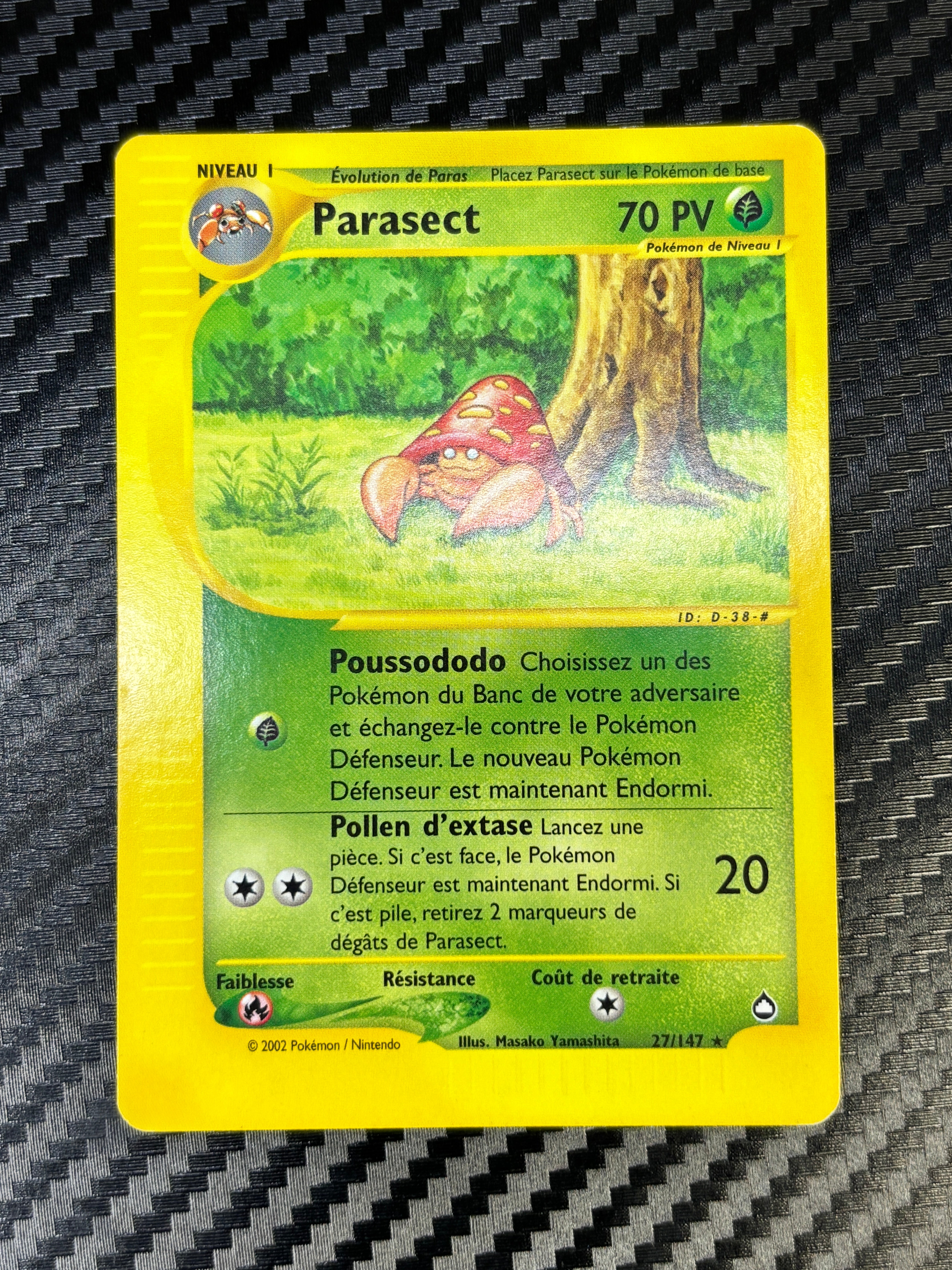 Parasect 27/147 - Aquapolis - NM