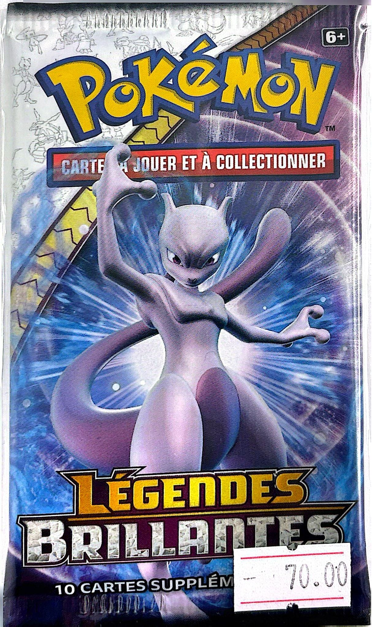 Booster Légendes Brillantes Mewtwo *