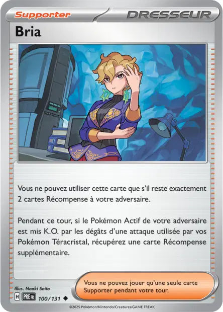 Bria 100/131 Evolution prismatique – Pokeball