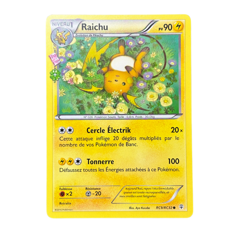 Raichu RC9/RC32 – Générations