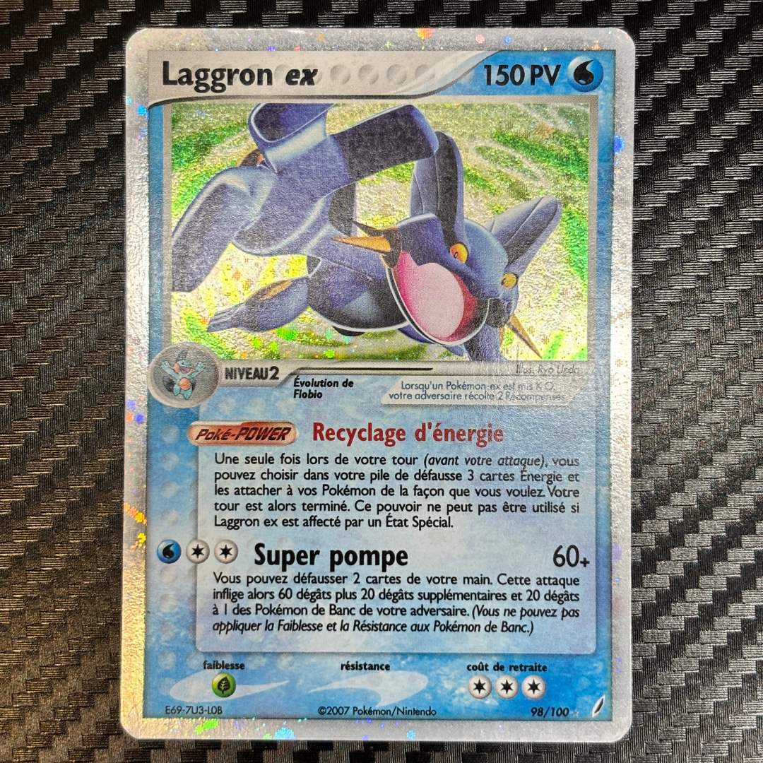Laggron EX 98/100  Gardien de cristal – EXC+