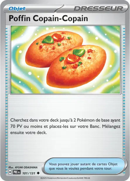 Poffin Copain Copain 101/131 - Pokeball Évolution Prismatique