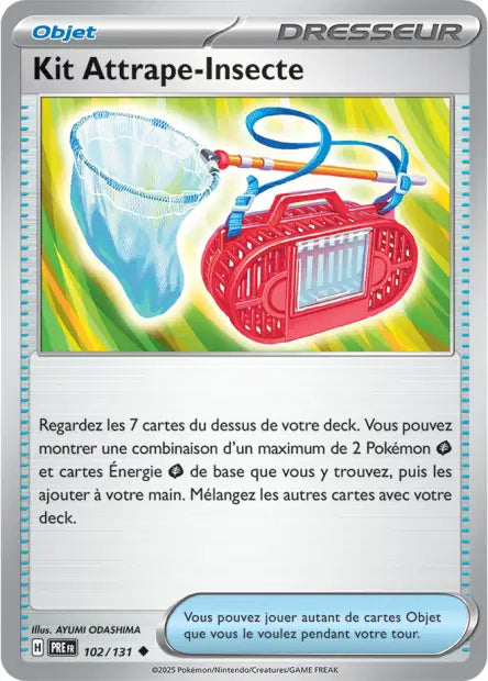 Kit Attrape Insecte 102/131 - Pokeball Évolution Prismatique