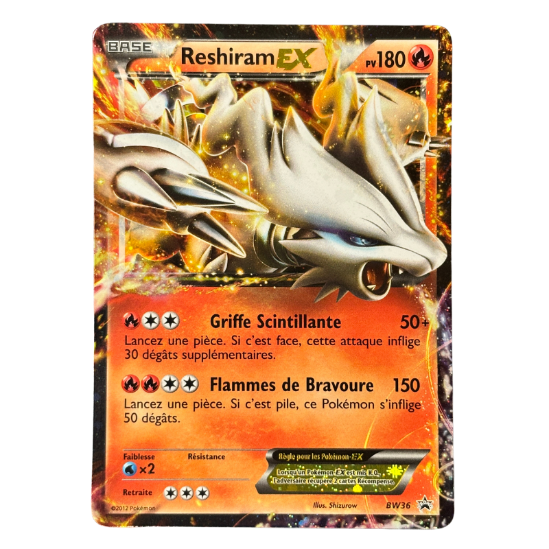 Reshiram EX BW36 - Promo - MINT