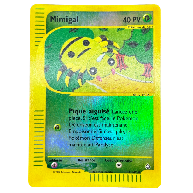 Mimigal 111/147 ( reverse ) - Aquapolis - NM