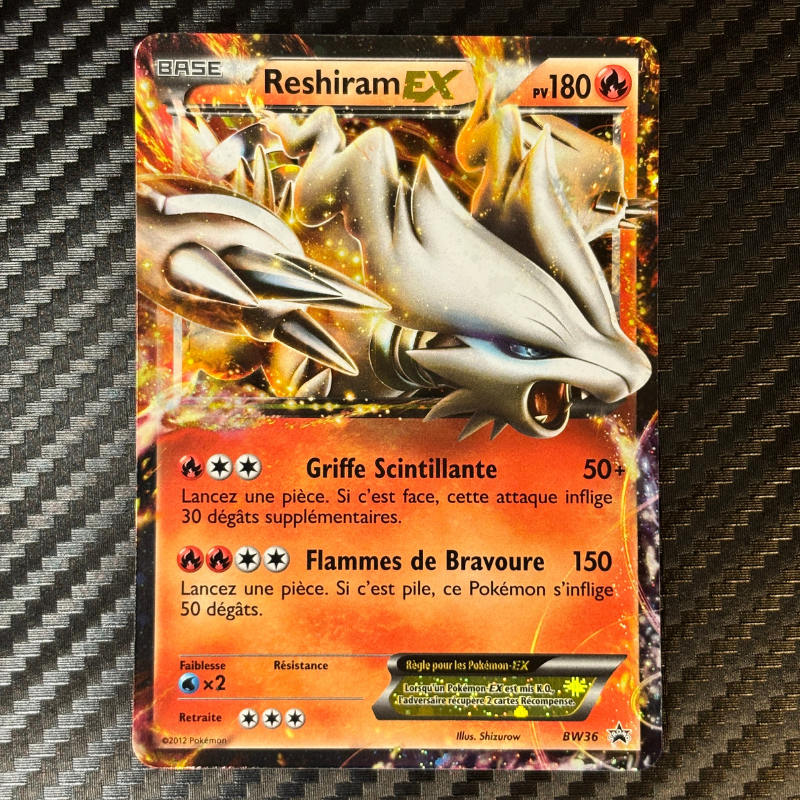 Reshiram EX BW36 - Promo - MINT