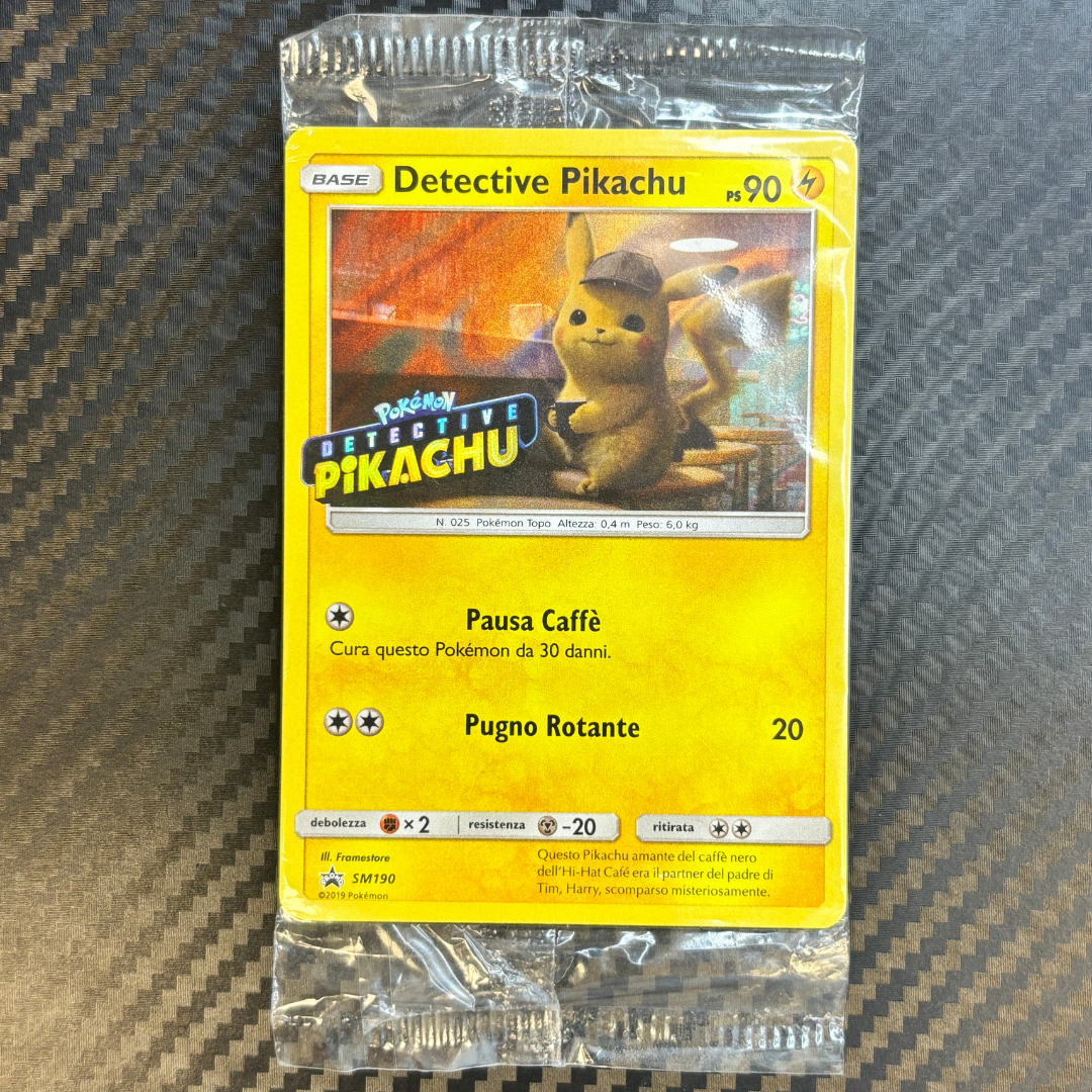Detective Pikachu sm190 – MINT (scellée) it