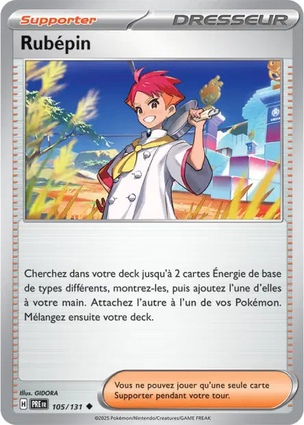 Rubépin 105/131 - Pokeball Évolutions Prismatiques