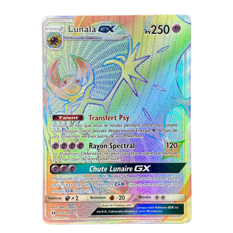 Lunala GX 153/149 - Soleil et Lune - MINT