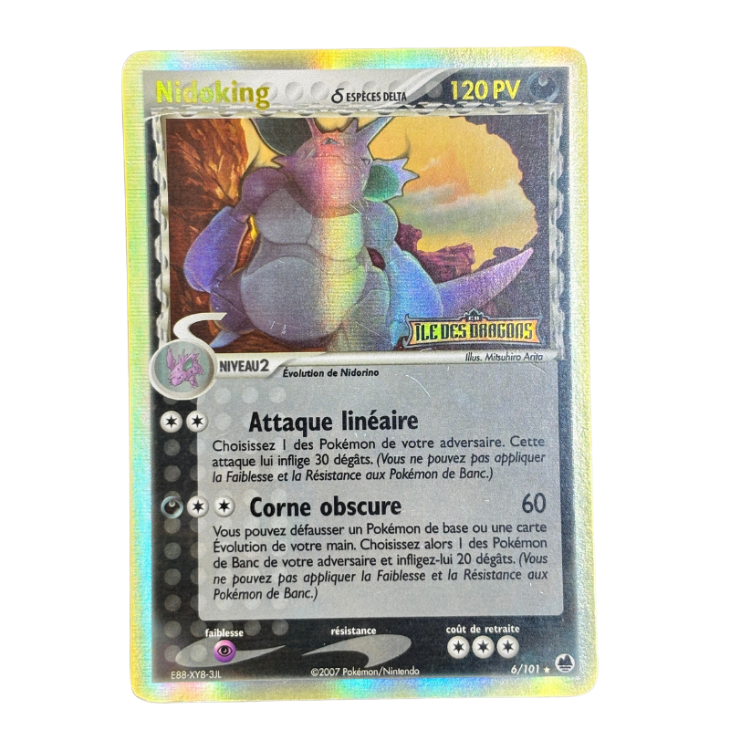 Nidoking 6/101 ile des dragons – EXC