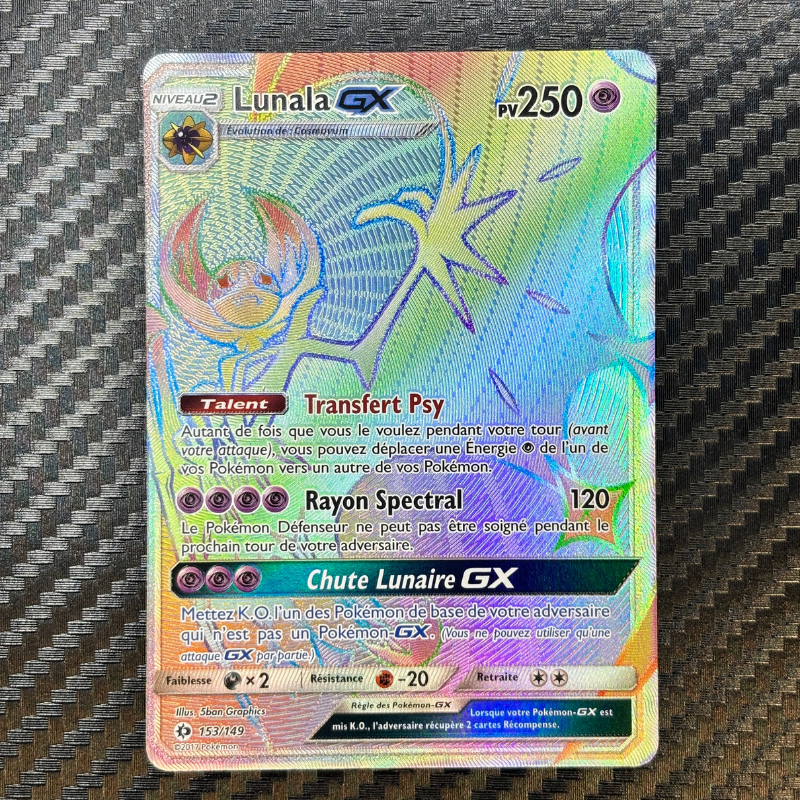 Lunala GX 153/149 - Soleil et Lune - MINT