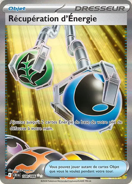 Récupération d'Énergie 108/086 Chaos Ascendant
