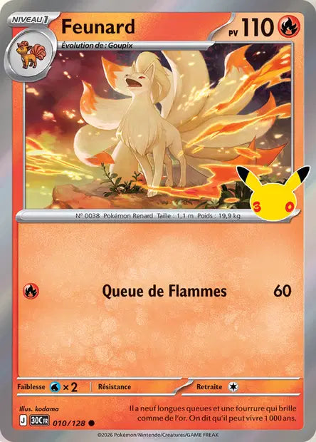 Feunard 010/128 30ème anniversaire