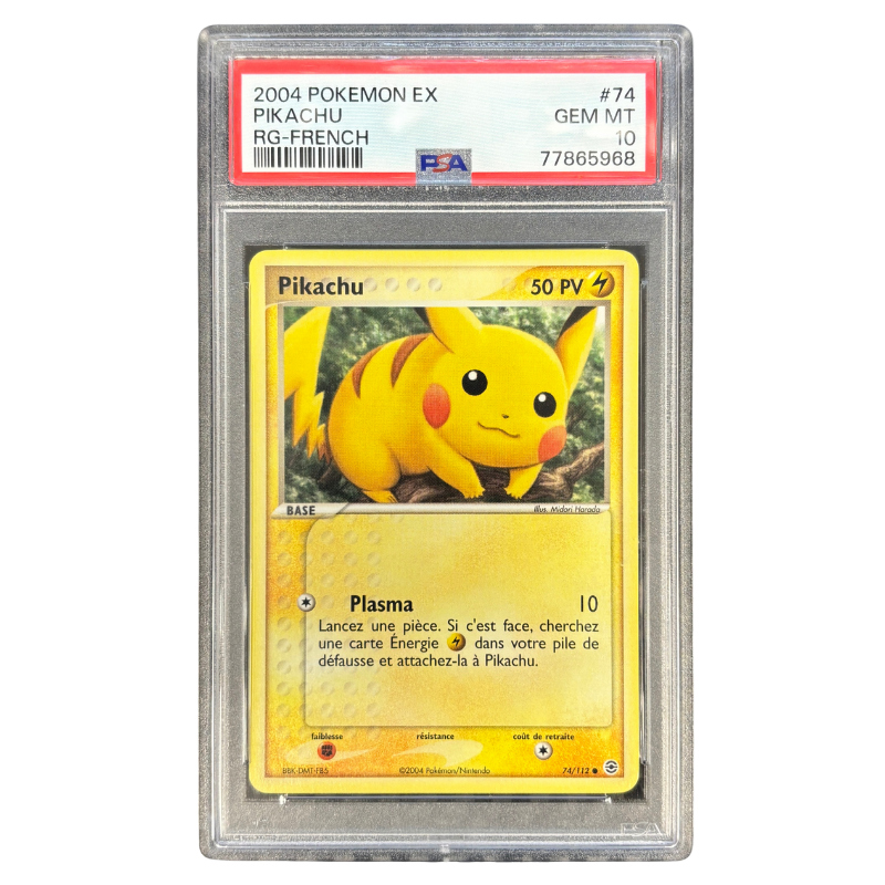 Pikachu 74/112 PSA 10