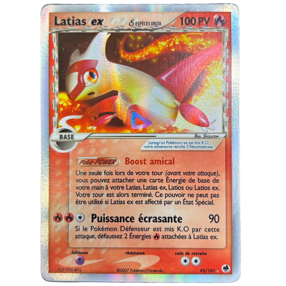 Latias Ex 95/101 île des dragons -EXC+