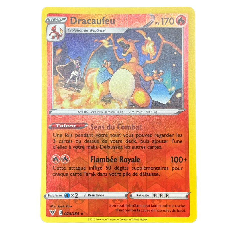 Dracaufeu 025/185 - Voltage Éclatant- NM