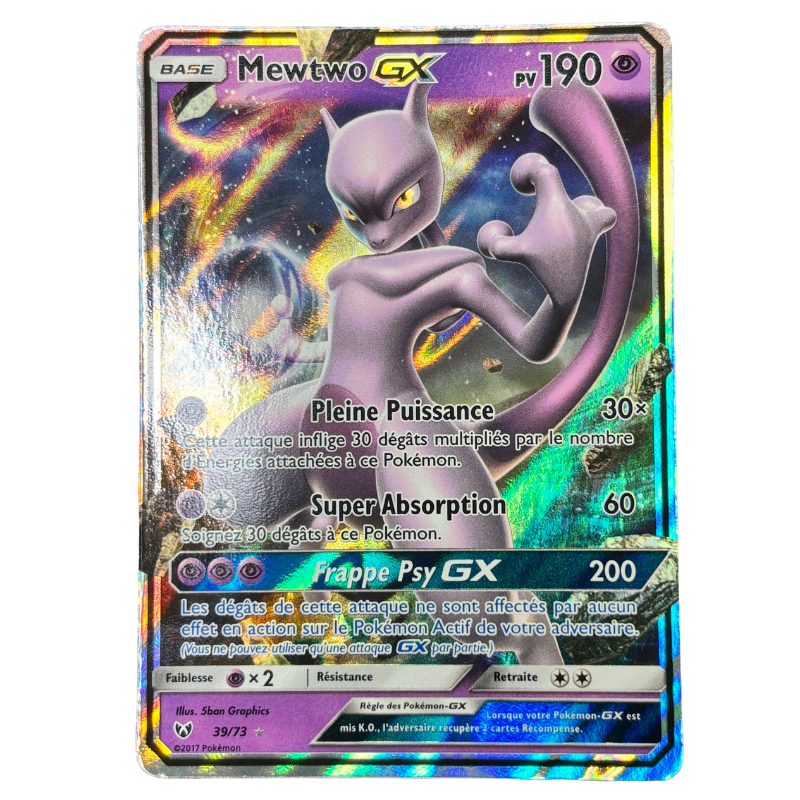 Mewtwo GX 39/73 - Légendes Brillantes - NM