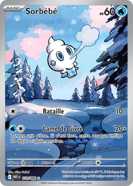 Sorbébé 111/086 - Flamme blanche