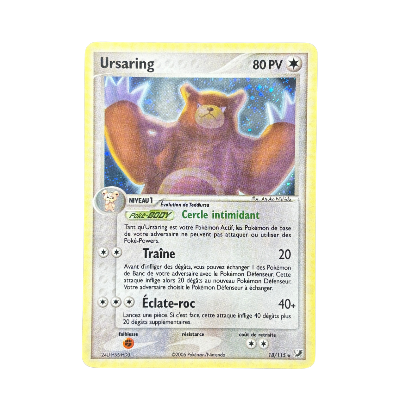Ursaring 18/115 - Forces cachées - EXC+