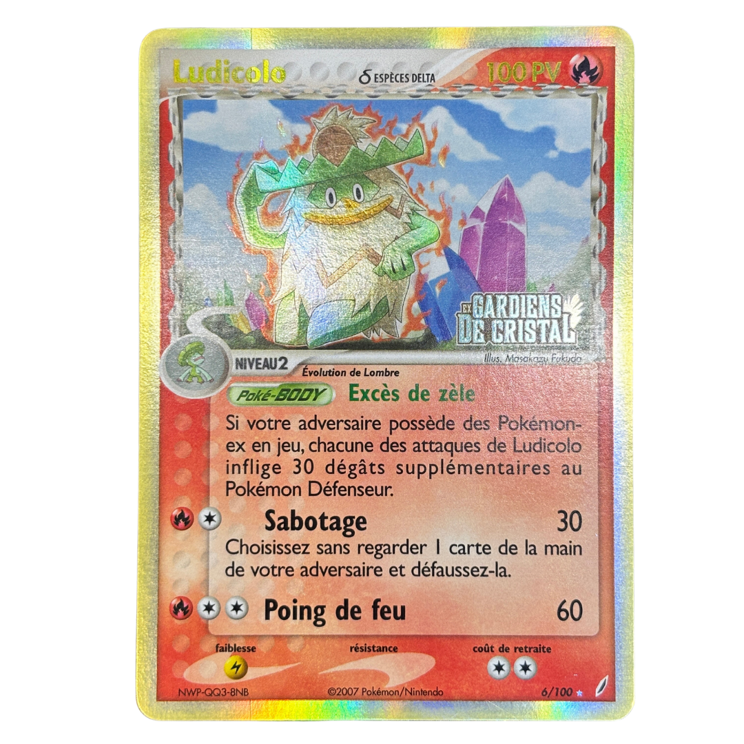 Ludicolo 6/100 Gardien de cristal – NM