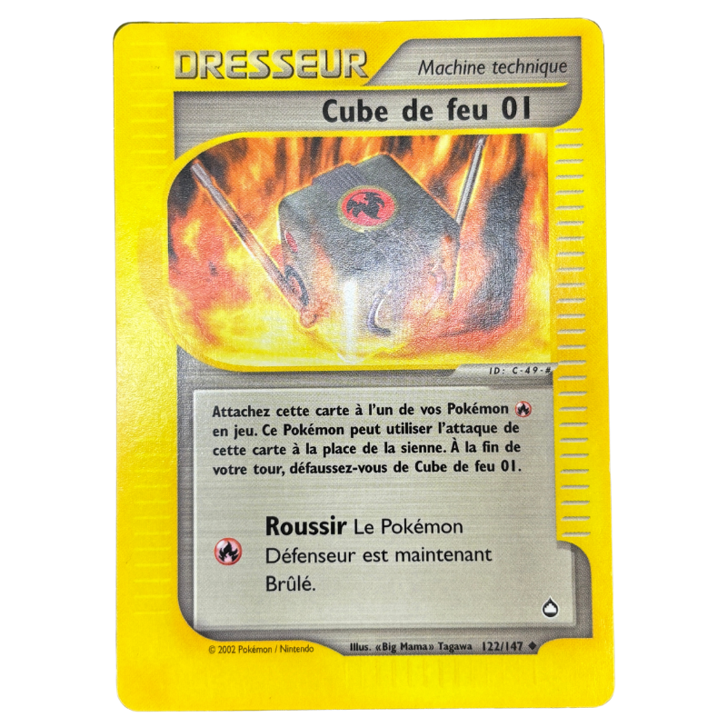 Cube de feu 01 - Aquapolis - NM