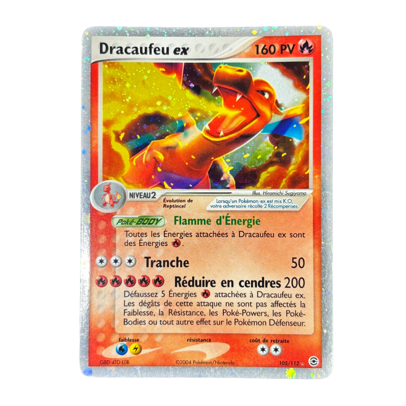 Dracaufeu EX 105/112 - Rouge feu & Vert feuille