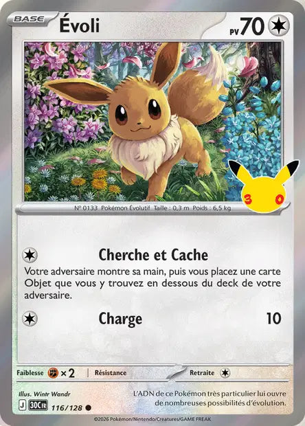 Evoli 116/128 30ème anniversaire