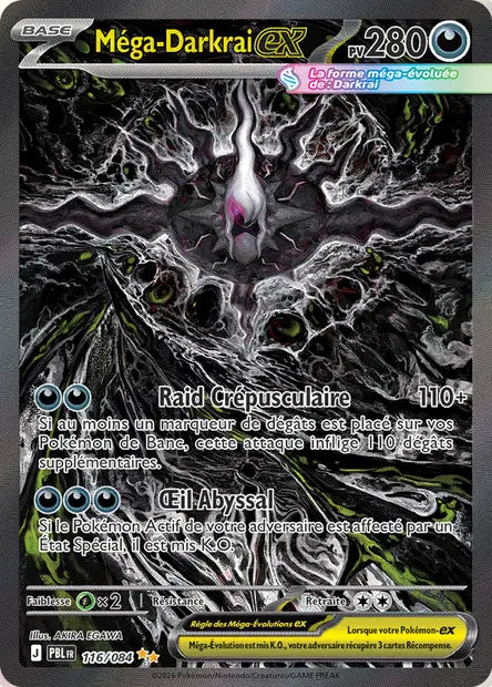 Méga-Darkrai-ex 116/084 - Nuit Noire