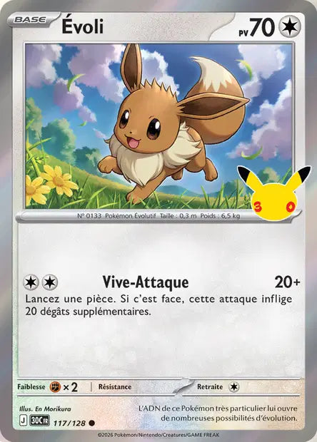 Evoli 117/128 30ème anniversaire