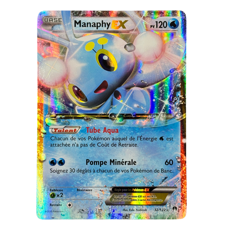 Manaphy EX 32/122 - Rupture Turbo - NM