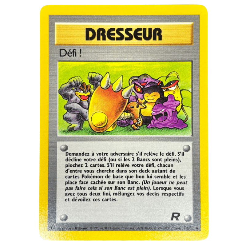 Défi ! 74/82 - Team Rocket - NM