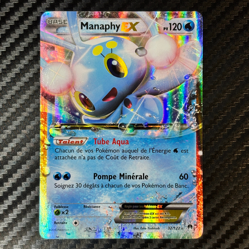 Manaphy EX 32/122 - Rupture Turbo - NM