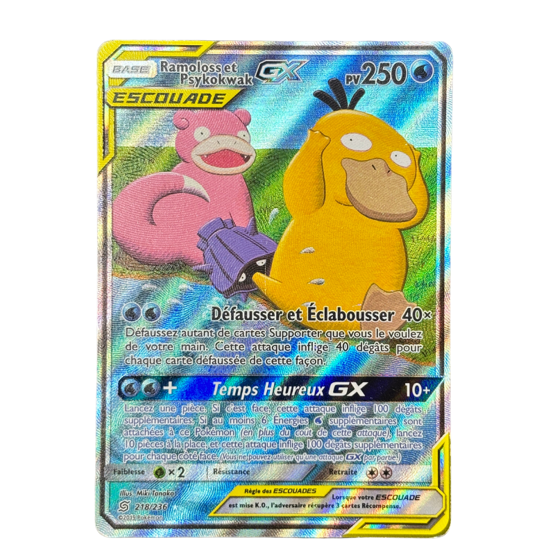 Ramoloss & Psykokwak GX 218/236 - Harmonie des Esprits - EXC