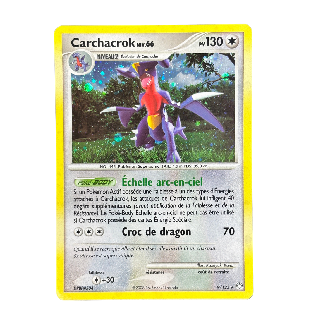 Carchacrock 9/123 Trésors mystérieux – EXC+