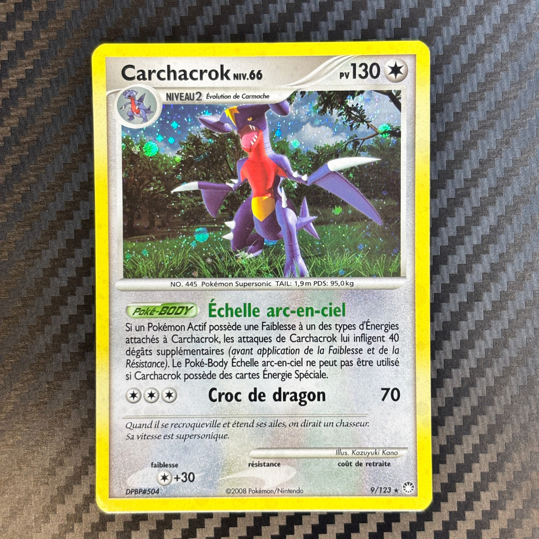 Carchacrock 9/123 Trésors mystérieux – EXC+