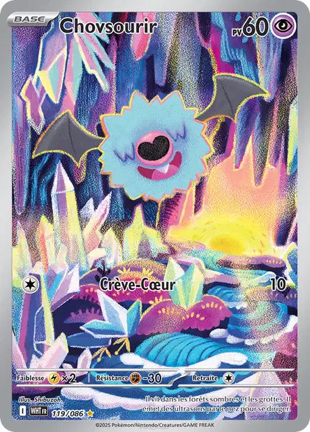 Chovsourir 119/086 - Flamme blanche