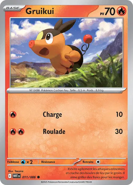 Gruikui 011/086 Flamme Blanche – Pokeball