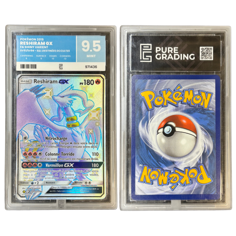 Reshiram GX sv51/sv94 - Pure Grading 9.5
