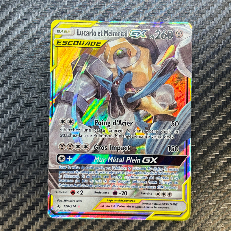 Lucario et Melmetal GX 120/214 - Alliance Infaillible