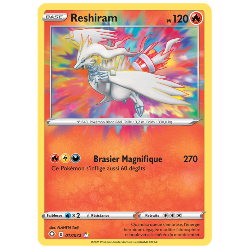 Reshiram 017/072 - Destinées radieuses