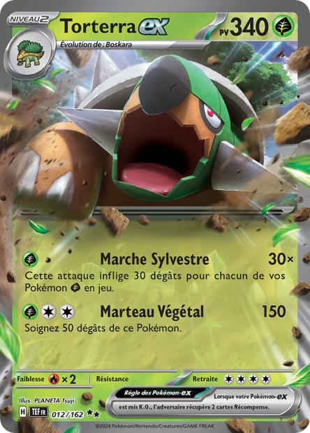 Torterra-ex 012/162 - Forces Temporelles