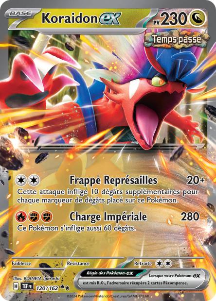 Koraidon-ex 120/162 - Forces Temporelles