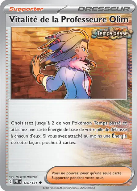 Vitalité de la Professeurs Olim 120/131 Evolution prismatique – Pokeball